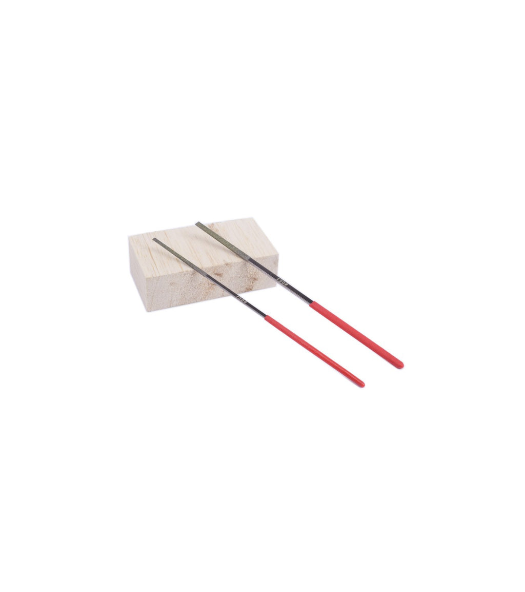 Precision Diamond Wedge Files - 3 and 5 mm wide
